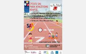 Mercredi ? SAJ ! - Athlétisme